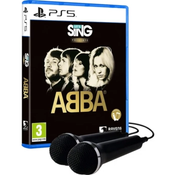 ABBA PS5 LET'S SING - aż do 8 graczy - w zestawie 2 mikrofony